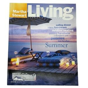 Martha Stewart Living Magazine June/July 1994 Issue No. 20 Collectible Magazine